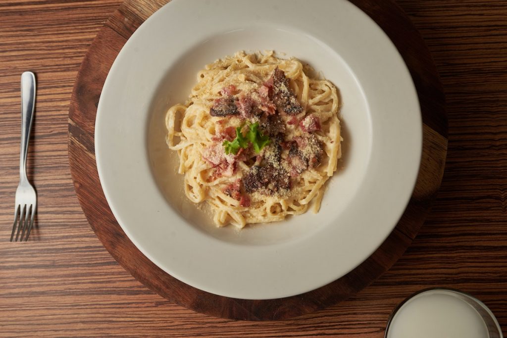 Paste carbonara