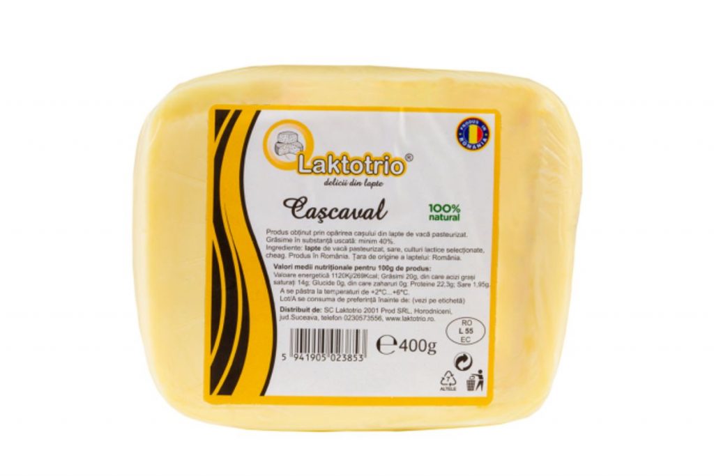 Cascaval Laktotrio, 400 g