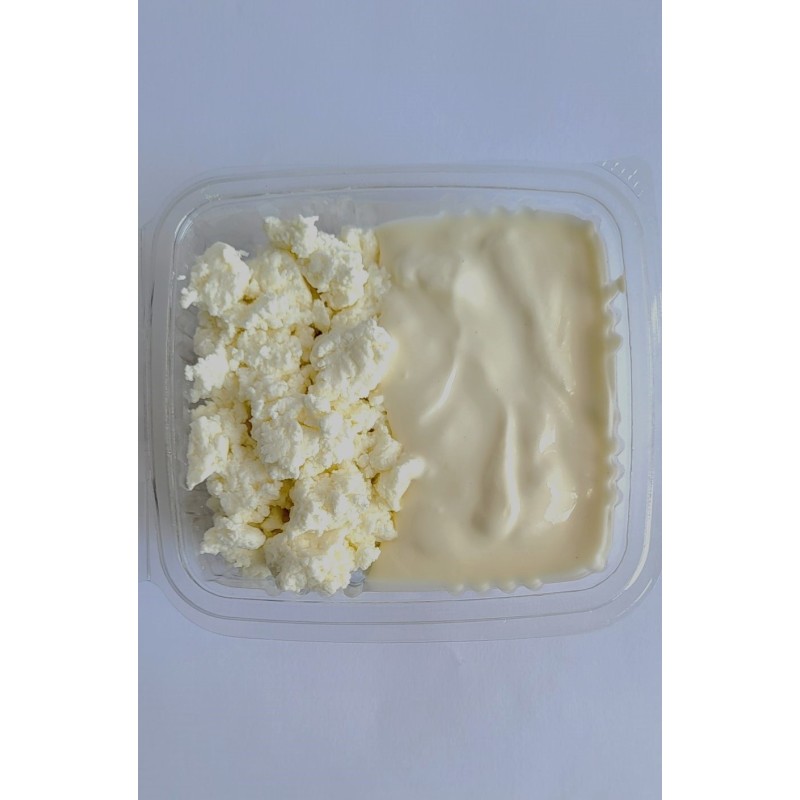Branza de vaci cu smantana, 400 G, Cod 00004476