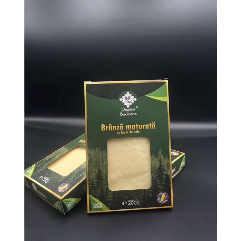 BRANZA MATURATA CU LAPTE DE OAIE, 200G