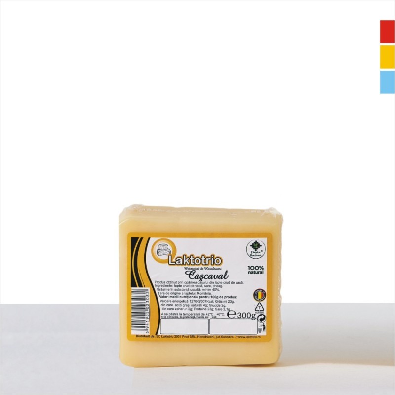 Cascaval 40% grasime, 300 g, Cod 00002084