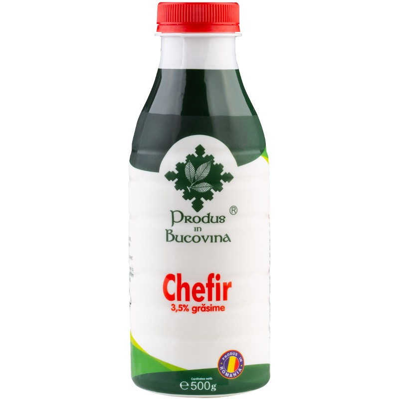 Chefir, 3.5% grasime, 500 g, din lapte de vaca, pasteurizat, Cod 00003374