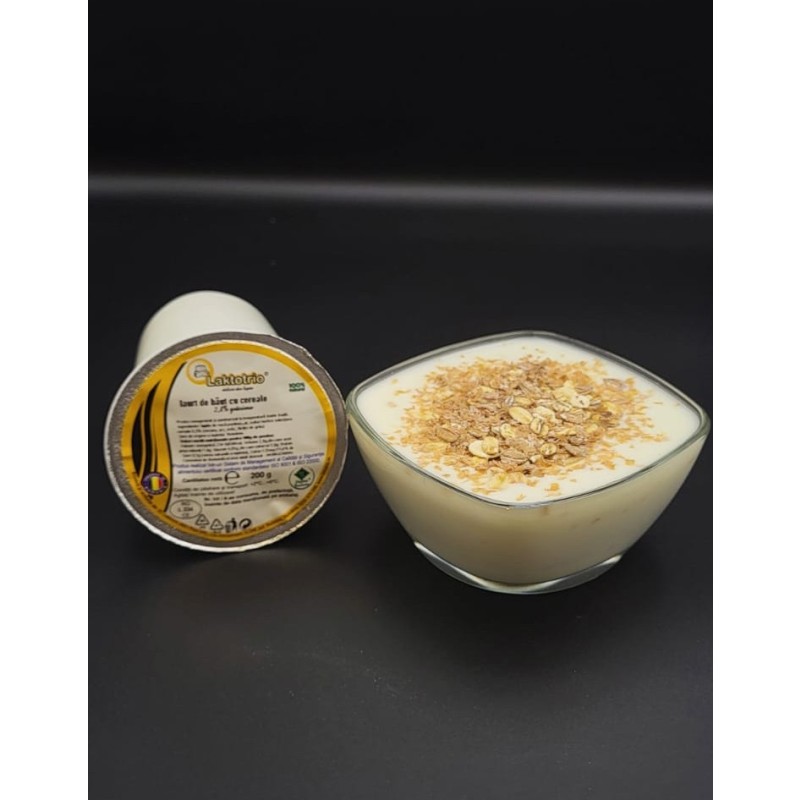 IAURT DE BAUT 2,8%  GRASIME CU CEREALE, 200 G