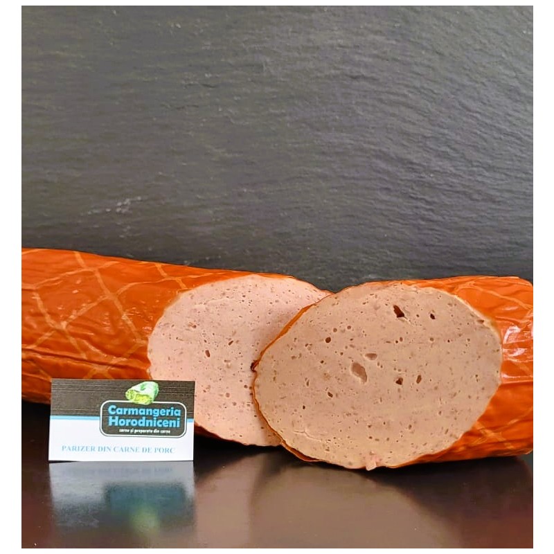 PARIZER DIN CARNE DE PORC, 500 G
