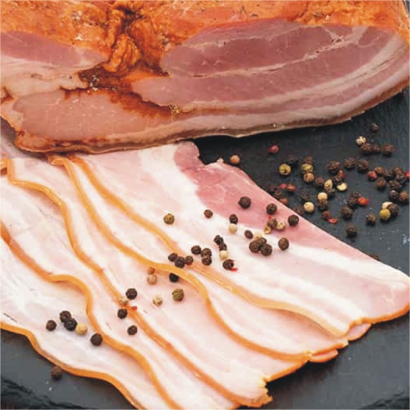 Piept porc condimentat afumat, 1 kg