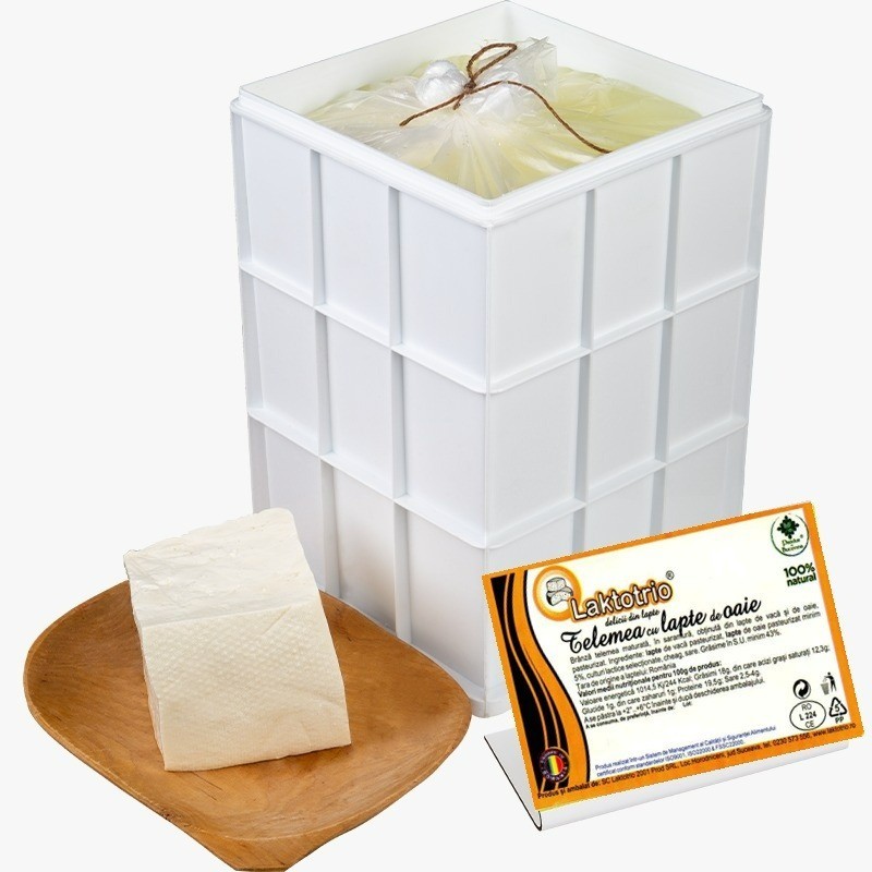 TELEMEA CU LAPTE DE OAIE, 15 KG,  cod 00005152